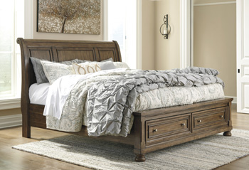 Ashley furniture deals king bed slats