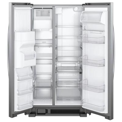 36" Whirlpool 25 Cu. Ft. Full-Depth Side-by-Side Refrigerator - WRS325SDHZ