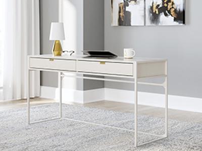 Home Office Desk/Deznee/White H162-44