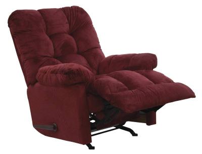 Catnapper Nettles Series Rocker Recliner with Deluxe Heat and Massage in Red - 4737-2 1765-40