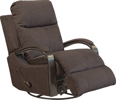 Catnapper Niles Series Swivel Glider Recliner in Chocolate - 4703-5 2792-29