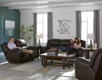 Catnapper Transformer II 491 Ultimate Sofa With 3 Recliners And Drop Down Table - 49145 1284-29 / 3084-29