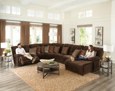 Catnapper 6 Piece Sectionals in Smoke - 2816 1806-58 / 2642-28 | 2815 1806-58 / 2640-48 | 2818 1806-58 / 2640-48 | 2815 1806-58 / 2640-48 | 2819 1806-58 | 2817 1806-58 / 2642-28