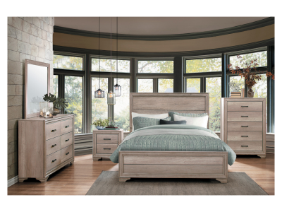 Vicki Collection 6 Piece Queen Bedroom Set - 1955-6PC-K