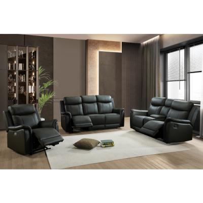 Cyrus Collection Power Glider Recliner - 99840PN-BK-1G