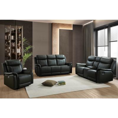 Cyrus Collection Power Glider Recliner - 99840PN-BK-1G