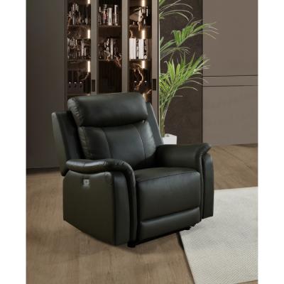 Cyrus Collection Power Glider Recliner - 99840PN-BK-1G