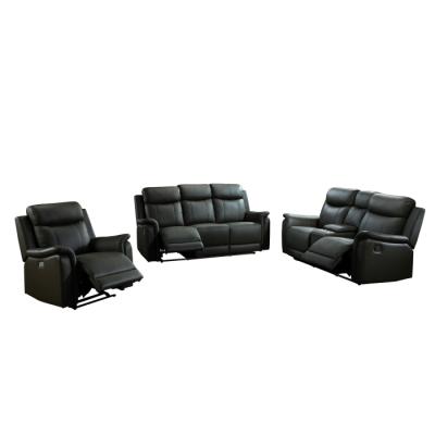 Cyrus Collection Power Glider Recliner - 99840PN-BK-1G