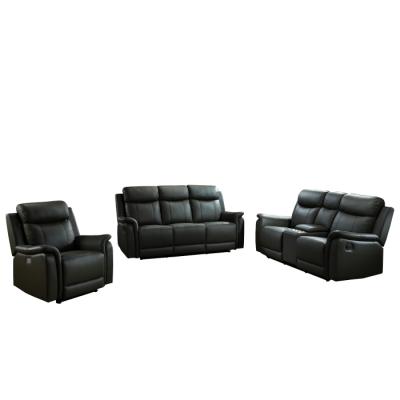 Cyrus Collection Power Glider Recliner - 99840PN-BK-1G