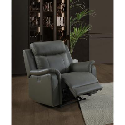 Cyrus Collection Power Glider Recliner - 99840PN-GY-1G