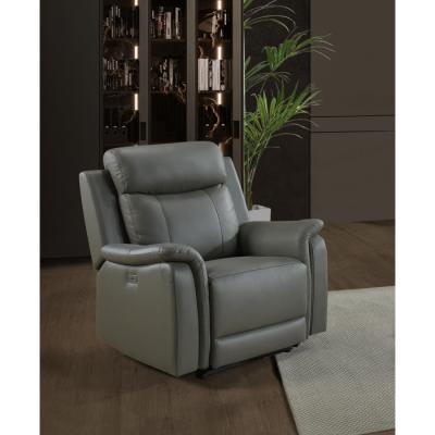 Cyrus Collection Power Glider Recliner - 99840PN-GY-1G