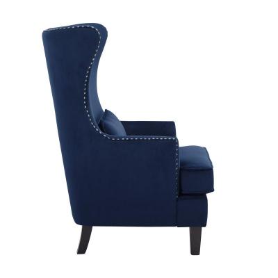 Styled Wingback Fabric Chair - 1036BU-1