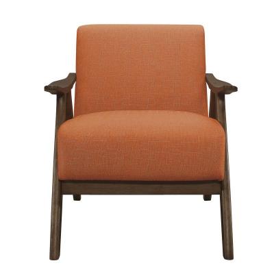 Damala Collection Textured Fabric Upholstery Chair - 1138RN-1