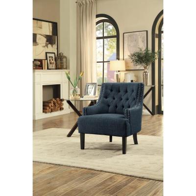 Attached Back and Seat Cushions Accent Chair - 1194IN