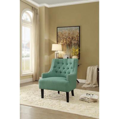 Attached Back and Seat Cushions Accent Chair - 1194TL