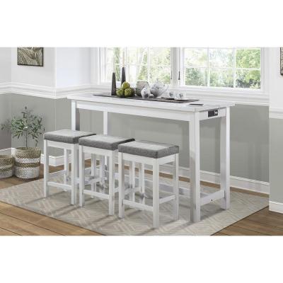 Connected Collection 4-Piece Pack Counter Height Set - 5713WT