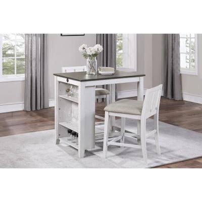 Daye Collection 3-Piece Pack Counter Height Set - 5773WH-32