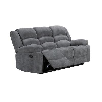 Iris Collection Reclining Sofa - 99989GRY-3