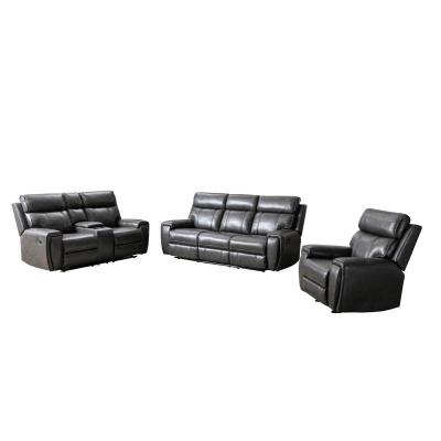 Carnegie Collection Reclining Sofa - 99937GRY-3