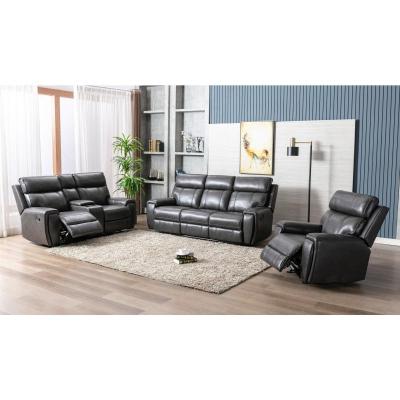 Carnegie Collection Reclining Sofa - 99937GRY-3