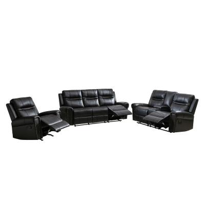 Emerson Collection Reclining Sofa - 99927BLK-3