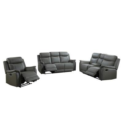 Cyrus Collection Reclining Sofa - 99840N-GY-3