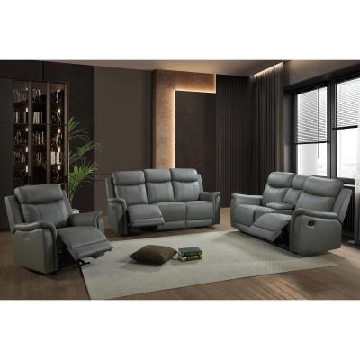 Cyrus Collection Reclining Sofa - 99840N-GY-3