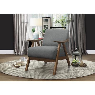 Damala Collection Accent Chair - 1138GY-1