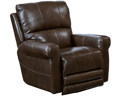 Catnapper Hoffner Swivel Glider Leather Recliner - 4766-5 1283-09 / 3083-09