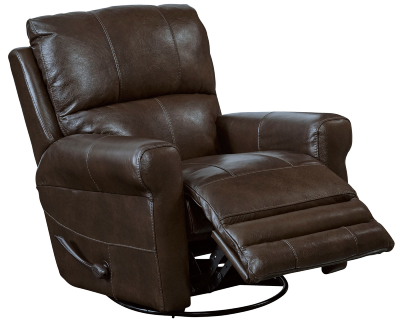 Catnapper Hoffner Swivel Glider Leather Recliner - 4766-5 1283-09 / 3083-09