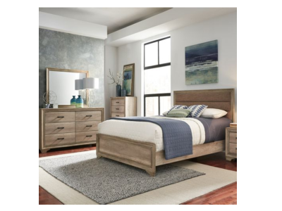 Sun Valley 6 Piece Full Panel Bedroom Set - 439-FBR-6PC-K