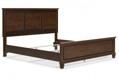 Danabrin California King Panel Bed in Brown - B685B5