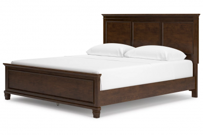 Danabrin California King Panel Bed in Brown - B685B5