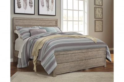 Culverbach Queen Panel Bed in Gray - B070B8