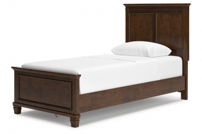 Danabrin Twin Panel Bed in Brown - B685B6