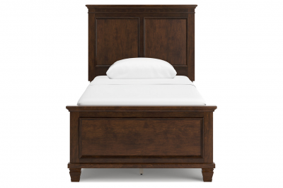 Danabrin Twin Panel Bed in Brown - B685B6