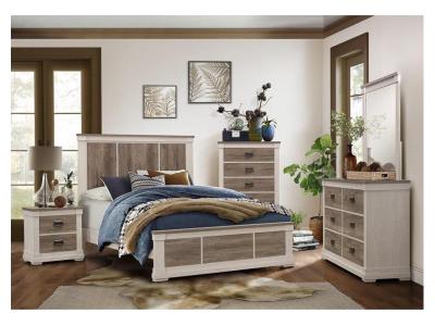 Waylon Collection 6pc Queen Panel Bedroom Set - 1677Q-6PC-K