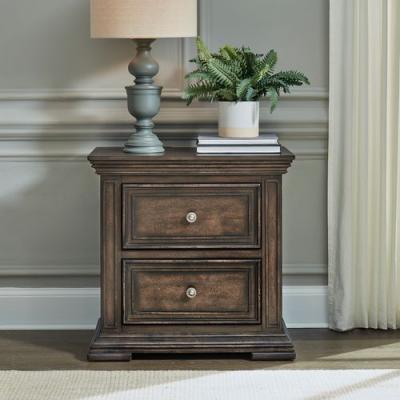 2 Drawer Nightstand with Charging Station - 361-BR61