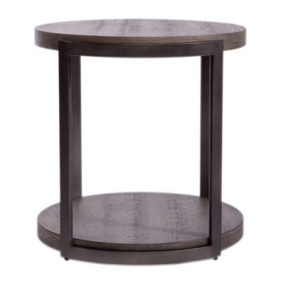 Modern View Round End Table - 960-OT1020