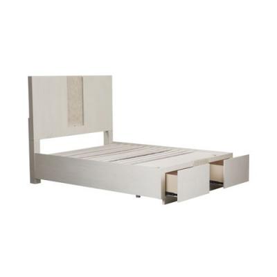 Mirage Queen Panel Bed with Storage - 946-BR-QSB