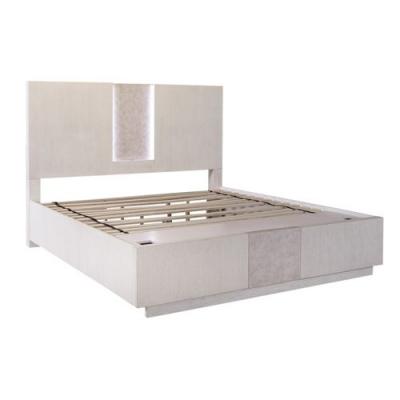 Mirage Queen Panel Bed with Storage - 946-BR-QSB