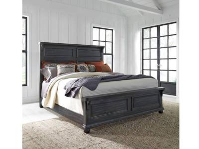 Harvest Home King Panel Bed - 879-BR-KPB