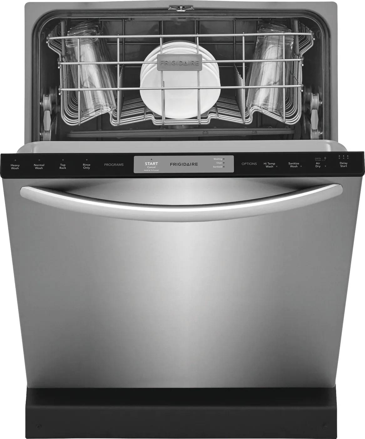 Frigidaire dishwasher heavy wash cycle sale time