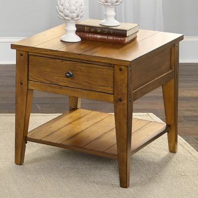 Boxed Drawer Construction End Table - 110-OT1020