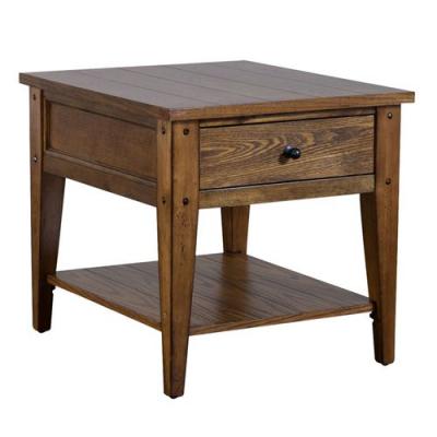 Boxed Drawer Construction End Table - 110-OT1020