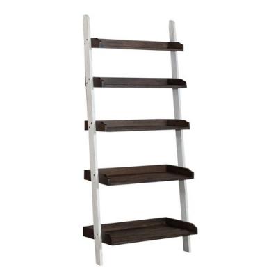 Farmhouse Leaning Bookcase - 139WH-BK202