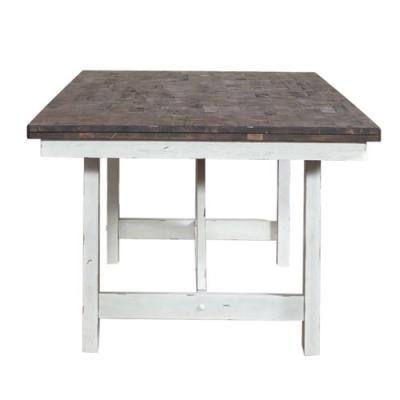  Farmhouse Fixed Top Trestle Table - 139WH-T4078