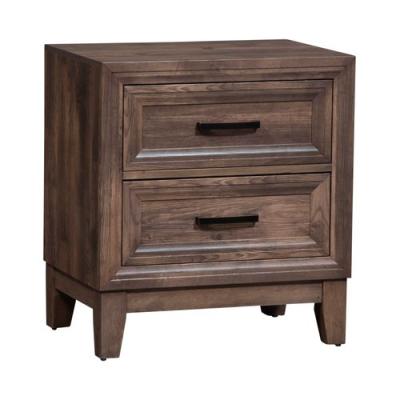 Ridgecrest Collection 2 Drawer Nightstand - 384-BR61