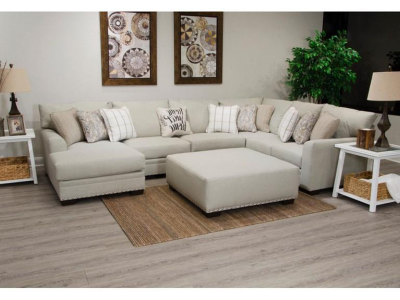 Jackson Furniture Middleton Fabric 4 Piece Sectional in Cement - 4478-75 1605-38 / 2330-56 | 4478-30 1605-38 / 2715-08 | 4478-59 1605-38 / 2330-56 | 4478-42 1605-38 / 2330-56