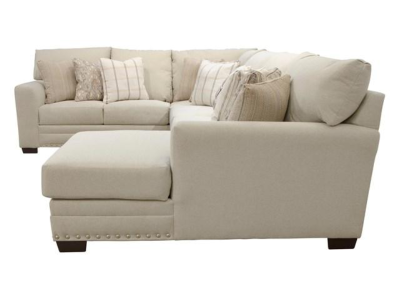 Jackson Furniture Middleton Fabric 4 Piece Sectional in Cement - 4478-62 1605-38 / 2330-56 | 4478-30 1605-38 / 2330-56 | 4478-76 1605-38 / 2330-56 | 4478-28 1605-38 / 2330-56